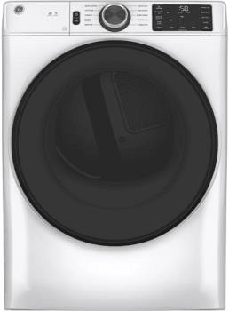 GE 7.8 Cu. Ft. FL E Dry White-GFD55ESSNWW