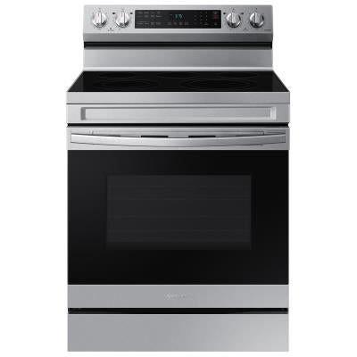 SAMSUNG 30 Inch Freestanding Electric Range with 6.3 Cubic Foot-NE63D6511SR