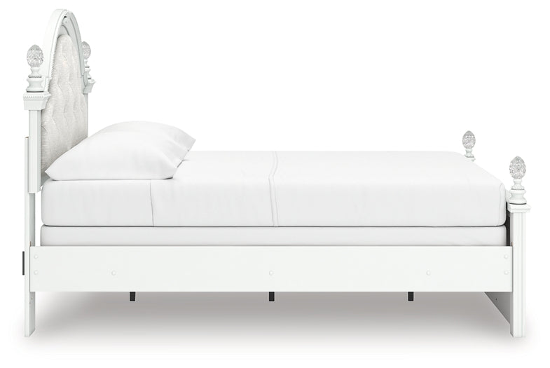 Kozlani Full Upholstered Panel Bed