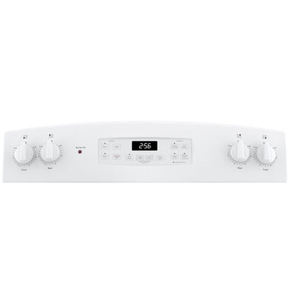 GE 30" FS E Range White-JB256DMWW