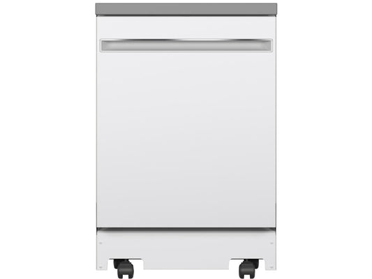 GE 24 Inch Portable Dishwasher-GPT225SGLWW
