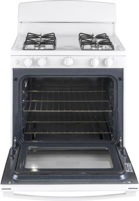 GE 30" FS G Range White-JGBS30DEKWW