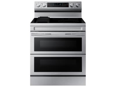 SAMSUNG 30 Inch Freestanding Electric Range with 5 Heating Elements-NE63A6751SS