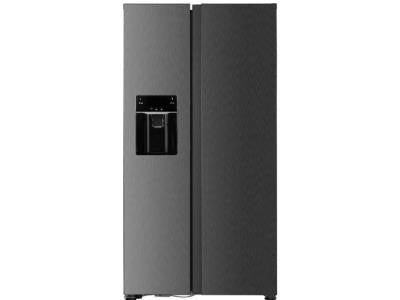 VITARA 18.1 Cubic Foot Side-by-Side Refrigerator - Black-VSBS1800EB