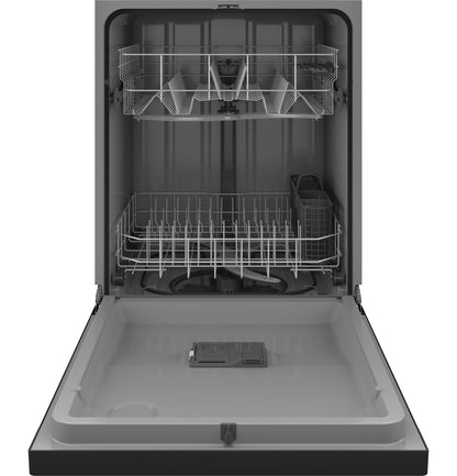 GE 24 Inch Built-In Dishwasher - Black - GDF535PGRBB