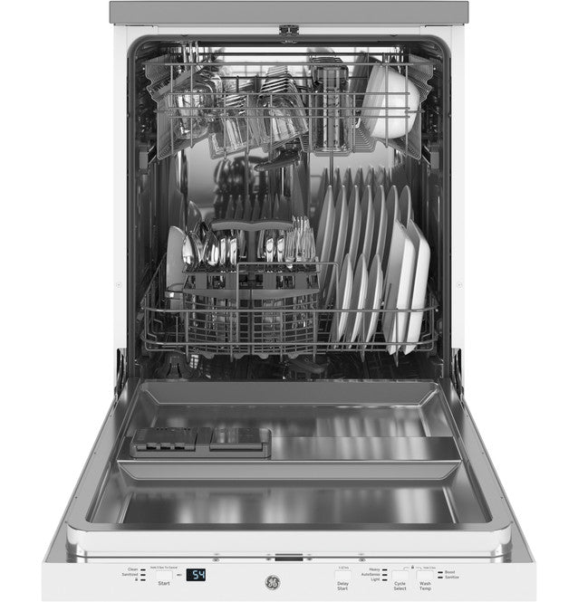 GE 24 Inch Portable Dishwasher-GPT225SGLWW