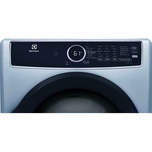 Electrolux Front Load Dryer 27" Electric - Glacier Blue-ELFE7437AG