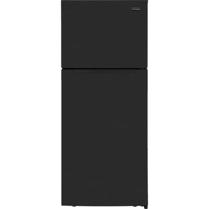 Frigidaire 18 Cu Ft Top Mount Refrigerator, Estar - Black-FFHT1822UB