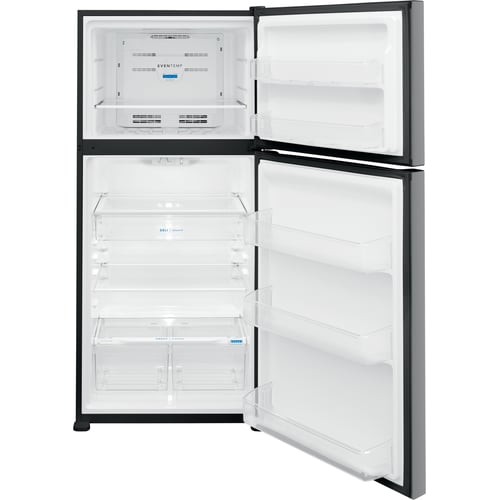 FRIGIDAIRE 20.4 CF Top Mount Refrig Glass Shelves Opt IceMaker-FFTR2045VS