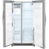 FRIGIDAIRE 25.6 Cu Ft 36" SD SxS Refrigerator-FRSS2623AS