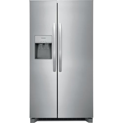 FRIGIDAIRE 25.6 Cu Ft 36" SD SxS Refrigerator-FRSS2623AS