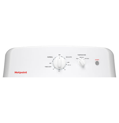 GE HOTPOINT 6.2 Cu. Ft. FL E Dry White-HTX26EASWWW