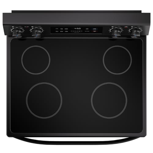 Midea 30" Electric Range with Steam Clean - Black-MER30S2ABB