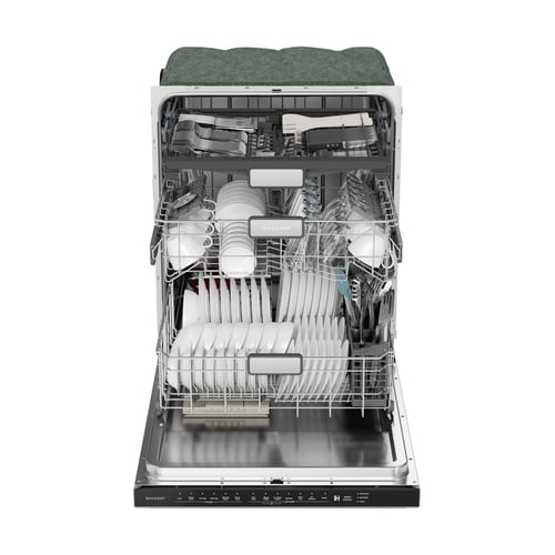 SHARP 24 Inch Built-In Dishwasher - Stainless-SDW6757ES