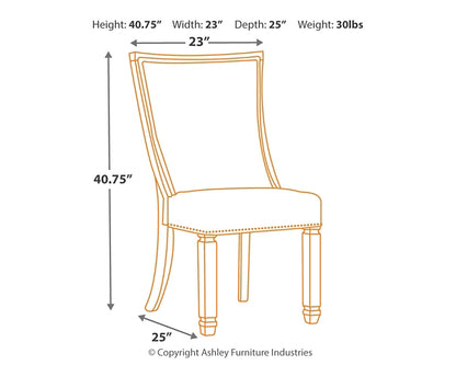 Bolanburg Dining UPH Side Chair (2/CN)