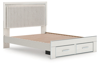 Zuraleus Queen Upholstered Panel Storage Bed