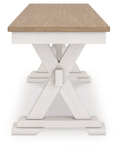 Purlaney Large Dining Room Bench