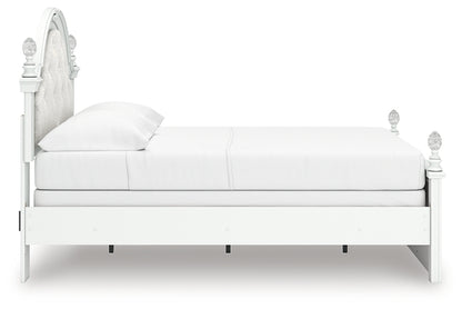 Kozlani Full Upholstered Panel Bed