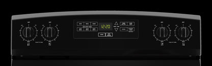 CONSERVATOR 30 Inch Freestanding Electric Range with 4 Coil Elements - black-VREW3162RB